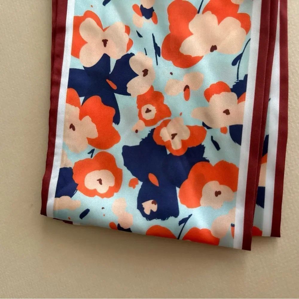 Floral Patterned Scarf P94 - Picture 5 of 7